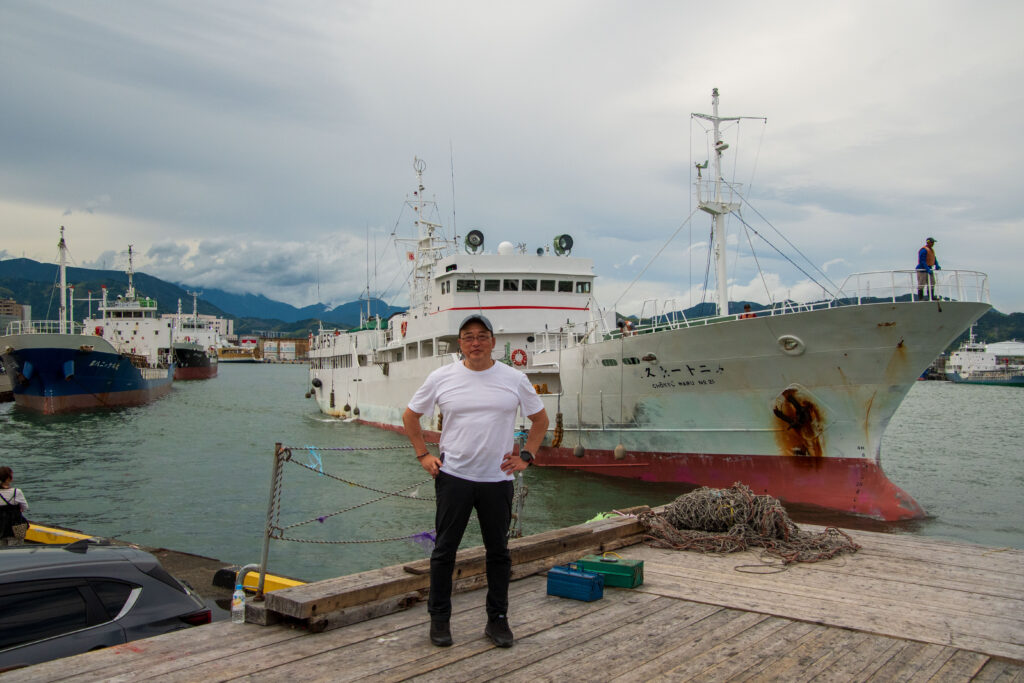 長久丸　代表取締役　大門長正　ごあいさつ