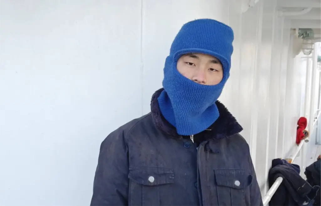 第1長久丸佐古さん仕事着