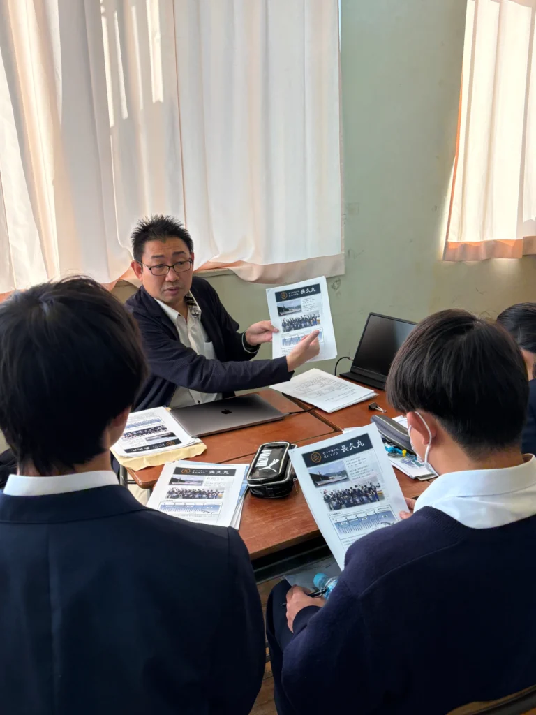 愛知県立三谷水産高等学校にて漁業ガイダンス20260126