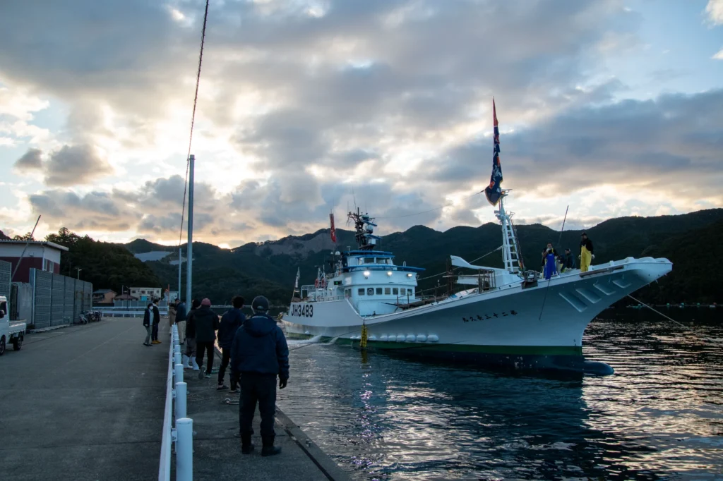 26年第23号長久丸帰港